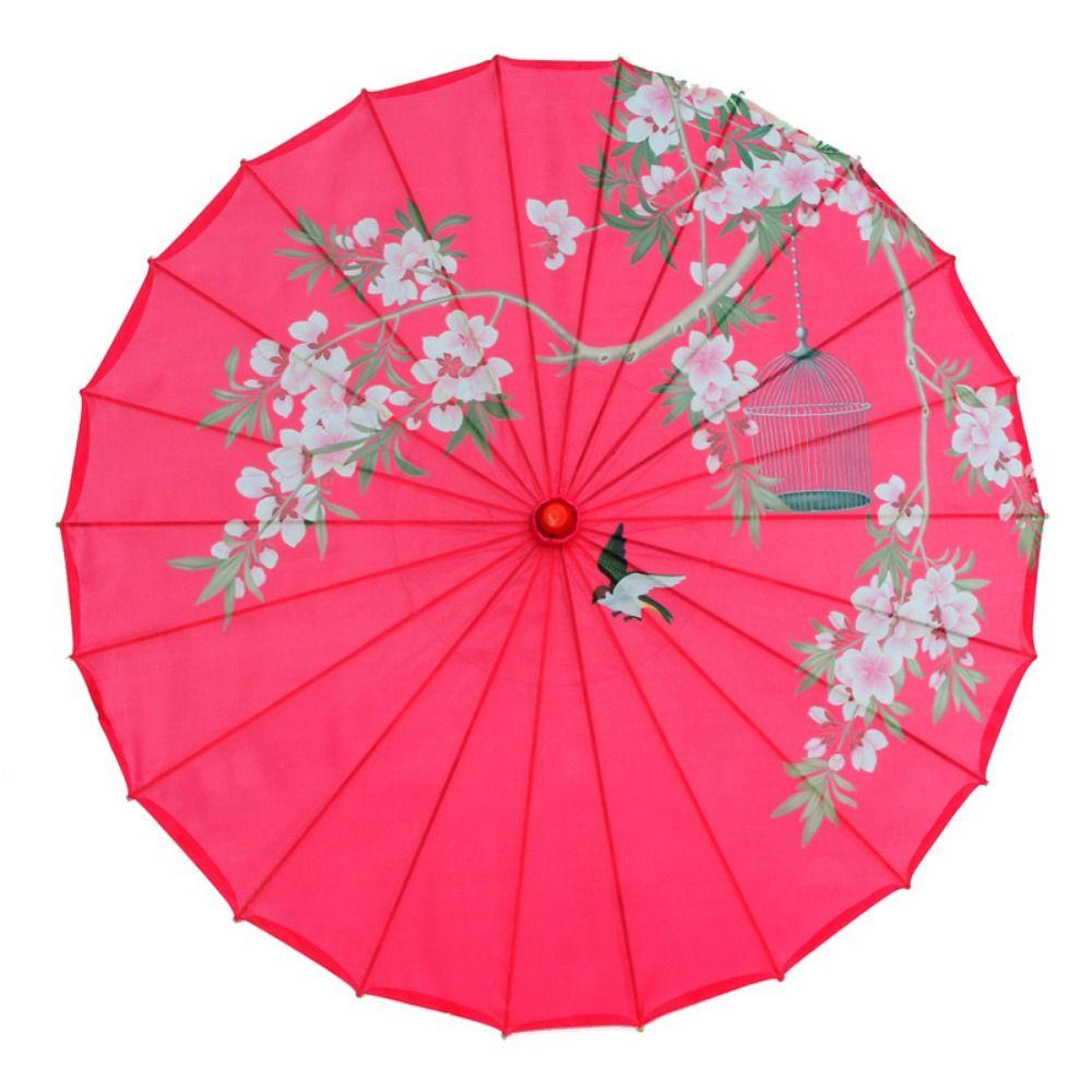 Chinese Antique Style Kids Decorative Umbrella Costumes Photography Umbrella Dance Performance
