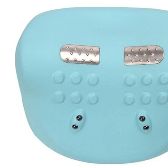 Electric Neck Massager Pillow with Heating Vibration Muscle Tension Neck Shoulder Pain Relief Relaxer Pillow Ergonomic Heated Cervical Stretcher