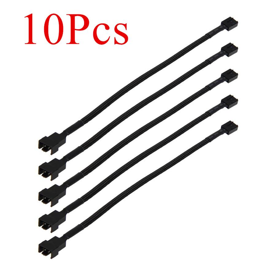 

PWM 4-Pin Fan Extension Cable with Black Sleeving (11 )