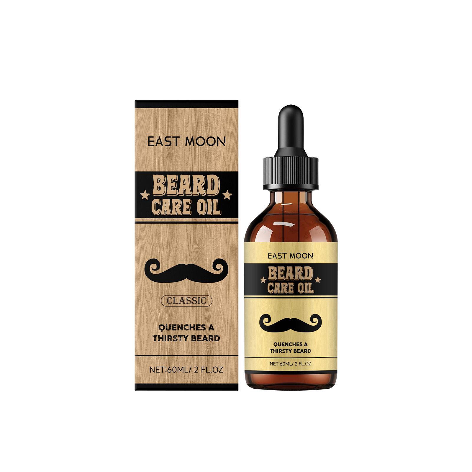 

EAST MOON Men s Fresh Beard Oil - Light & Comfortable Daily Care