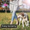 Pet Poop Bags Disposable Dog Waste Bags Bulk Poop Bags with Leash Clip and Bone Bag Dispenser 5 Rolls of 75 Pcs Bags