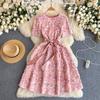Accessible Luxury Socialite Princess Dress Heavy Embroidery Small Dress
