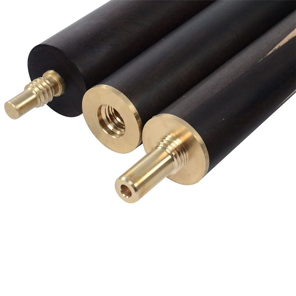 Cuesoul 57", Rosewood, Handmade 3/4 Piece Snooker Cue Set with Cue Case and Cue Extension (CSSC008)