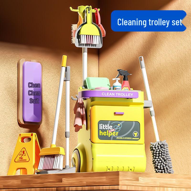 

Kids Toy Vacuum Cleaner Set for Ages 3-6 – Role Play Cleaning Gift for Boys & Girls