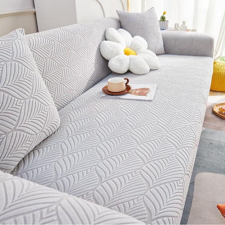 Elastic Sofa Cover All-season Anti-slip Anti-cat Scratch 360° Dust-proof and Beautiful Hair Cover Couch Cover