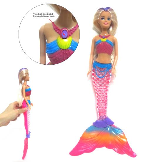 Buy Mermaid Doll Toy Vivid Expression Excellent Craftmanship