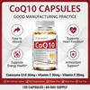 Coenzyme Q10 Dietary Supplement, With Vitamin C, Vitamin E, 120 Softgels Per Bottle