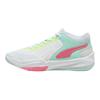 Puma Court Pro 2 Versatile Fashion Casual Fabric Synthetic Leather Mid-Top Basketball Shoes Unisex sneaker Mint-Blue 312180-02