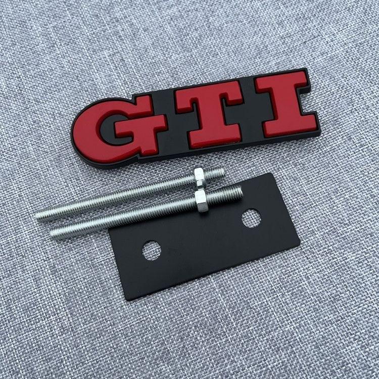 Volkswagen GTD Metal Grille Badge for Golf 7, Lingdu, Polo, Rline 6, Rear & Side Car Emblem.