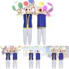 Costume da Cosplay di Mario Bros Comodo Unisex Uniforme Fantasy Per Halloween