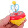 TOYANDONA Spinning Traditional Plastic Pull-String Tops, 3-Piece Set, Hand-Cranked Tops, Toys, Tops, Play,