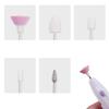 5 Bits Electric Nail File Drill Kit Tips Manicure Toenail Pedicure Salon Pen Shape Set