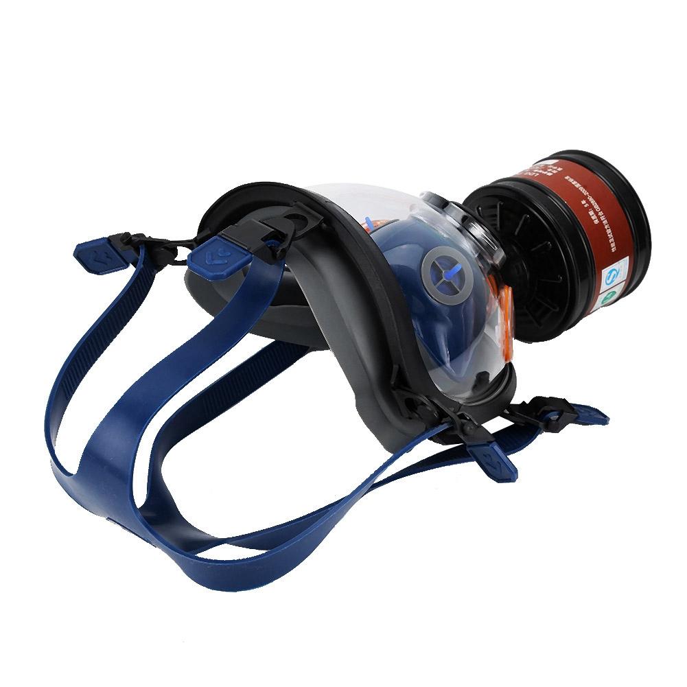 Silica Gel Full Face Anti Dust Respirator Paint Chemical Methanol Protection Gas Mask