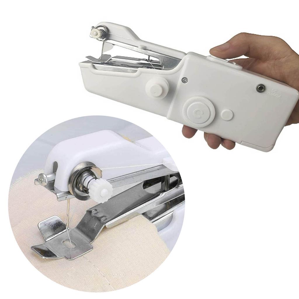 Handheld Sewing Machine Mini Electric Sewing Machine Portable Sewing Machine & Accessories for Garment Curtains Leather