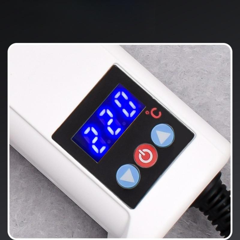120W Digital Display Hot Melt Adhesive Gun Adhesive Tool for Waterproofing and Leak Repair Hot Melt Seam Repair Adhesive Guns Used 11mm Rubber Rod