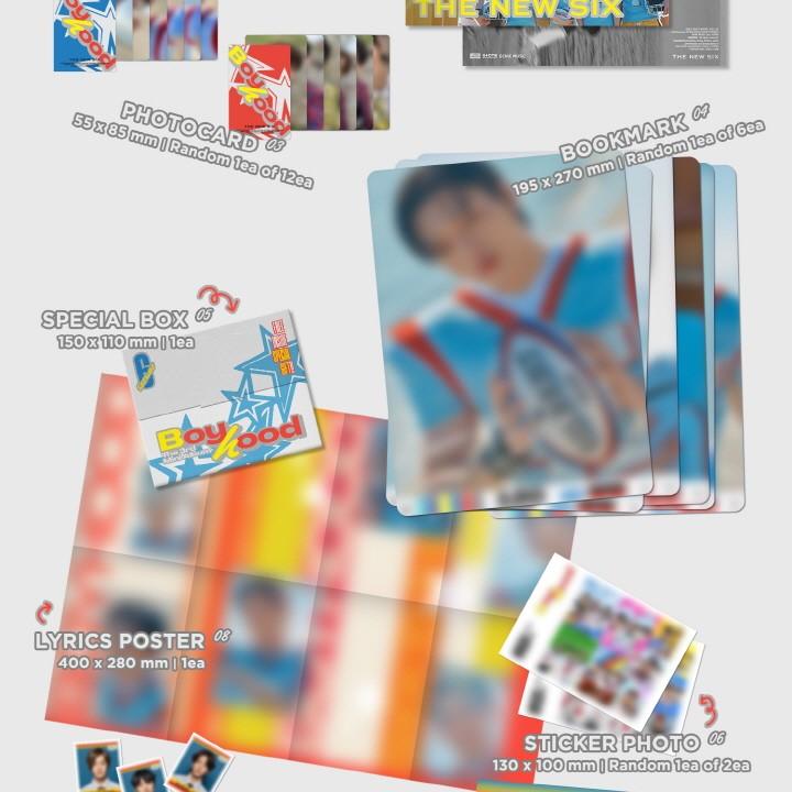 THE NEW SIX (TNX) - [BOYHOOD] 3rd Mini Album