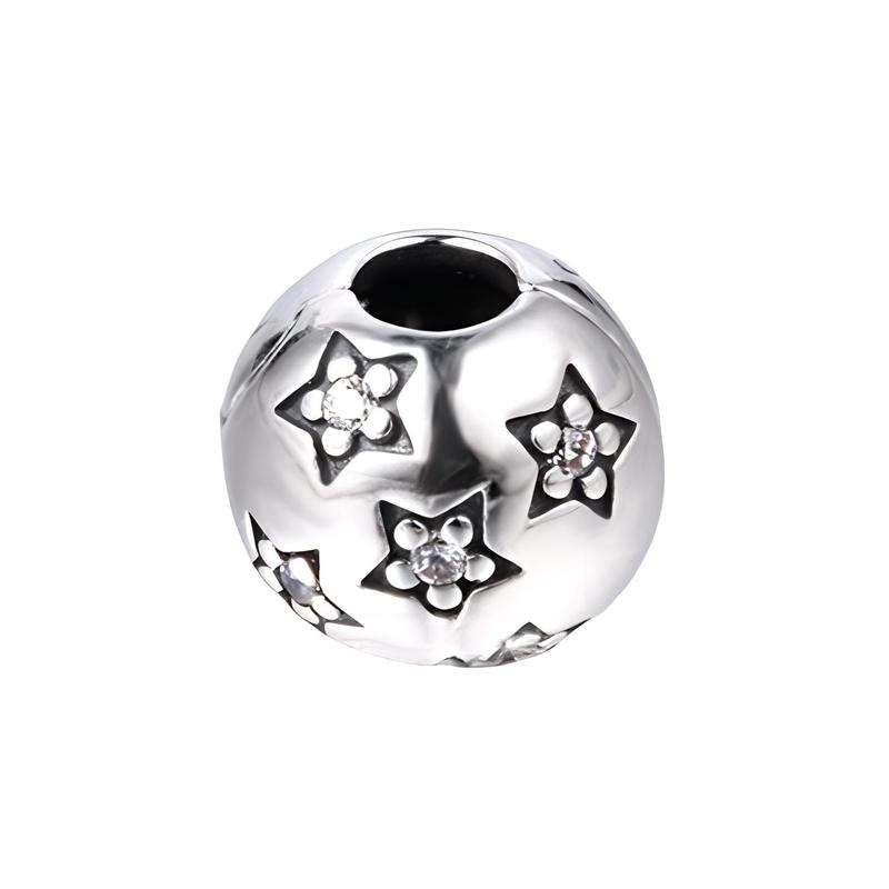 Pandora Starry 925 silver clip silver 791058CZ