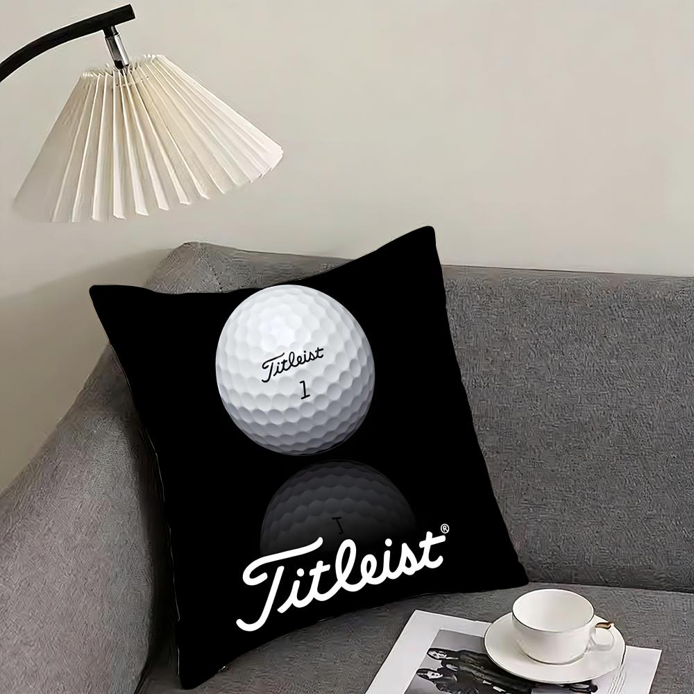 TTitleist Brand Cushion Cover Pillowcase Ultra Soft Skin Friendly Fabric Cloud Like Comfort Concealed Zipper