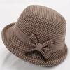 The Elderly Hat Female Grandma Old Lady Autumn and Winter Woolen Warm Cotton Hat Middle-aged and Elderly Mother Foreign Gas Basin Hat Winter Hat