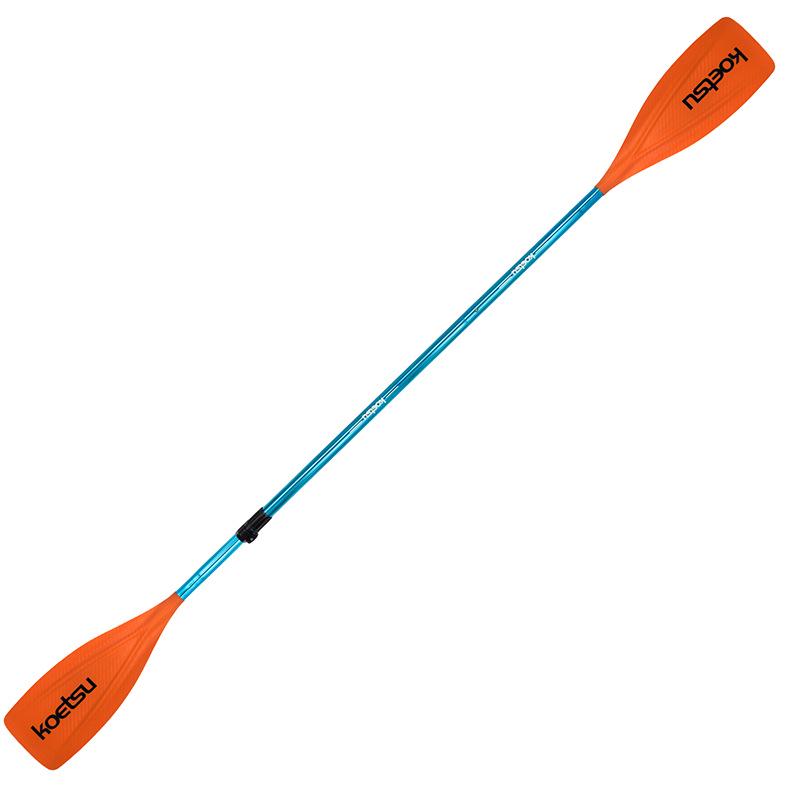 KOETSU S08 Dual-Head Anodized Kayak Paddle: Single/Double Configuration