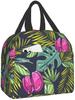 Hawaiian Hibiscus Flower Lunch Bag For Women Men Kids Lunch Box Insulated Lunch Container Tote Bag for Office Work School Picnic