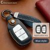 Leather Smart Key Fob Cover For Hyundai Ix35 Sonata Elantra Tucson Santa Fe Creta Palisade Kia K5 K3 Sportage Sorento Key Case
