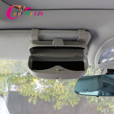 New Sun Visor Car Glasses Sunglasses Holder Case for Volvo S60 S80 S40 XC60 XC90 V40 V60 C30 XC70 V70