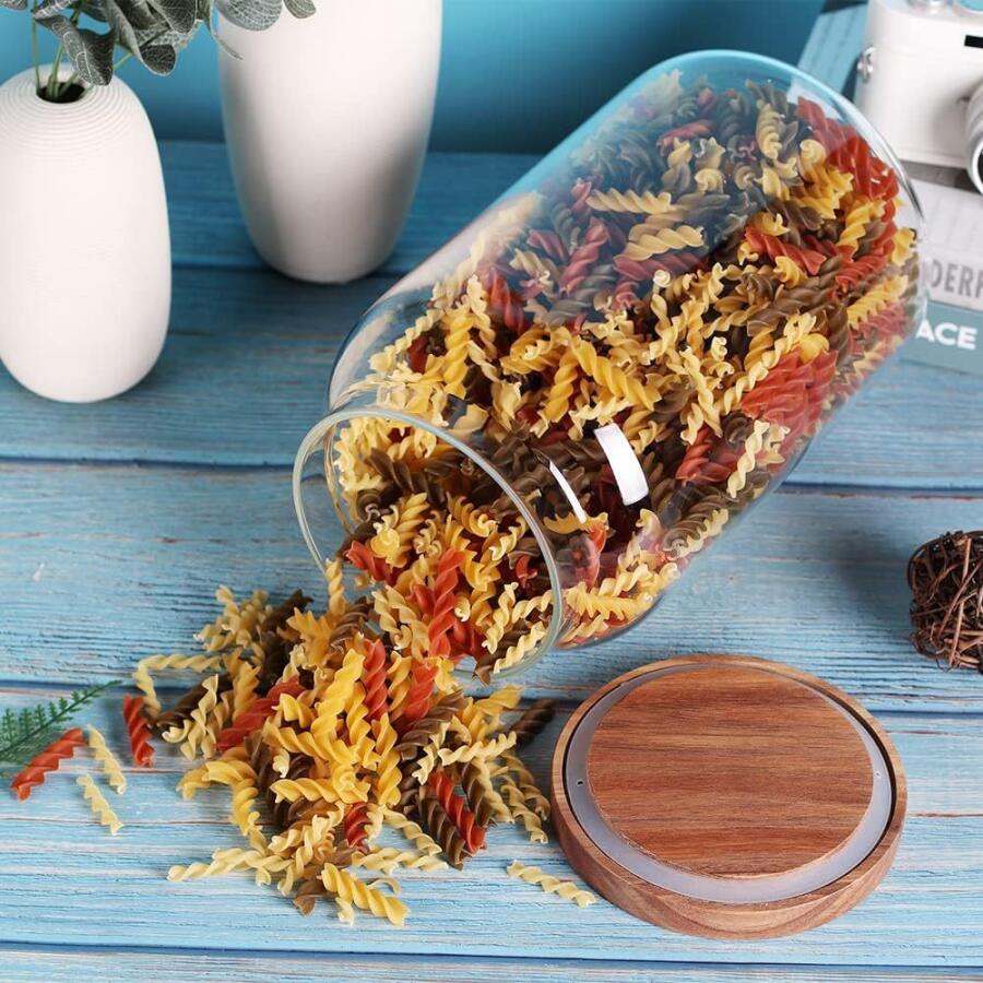 High Borosilicate Glass Sealed Jar Large Capacity Home Tea Coffee Storage Container Kitchen Organizing Jar