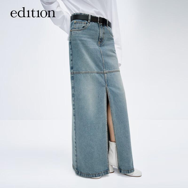 

Edition Women s Turkish Cotton Denim Skirt S