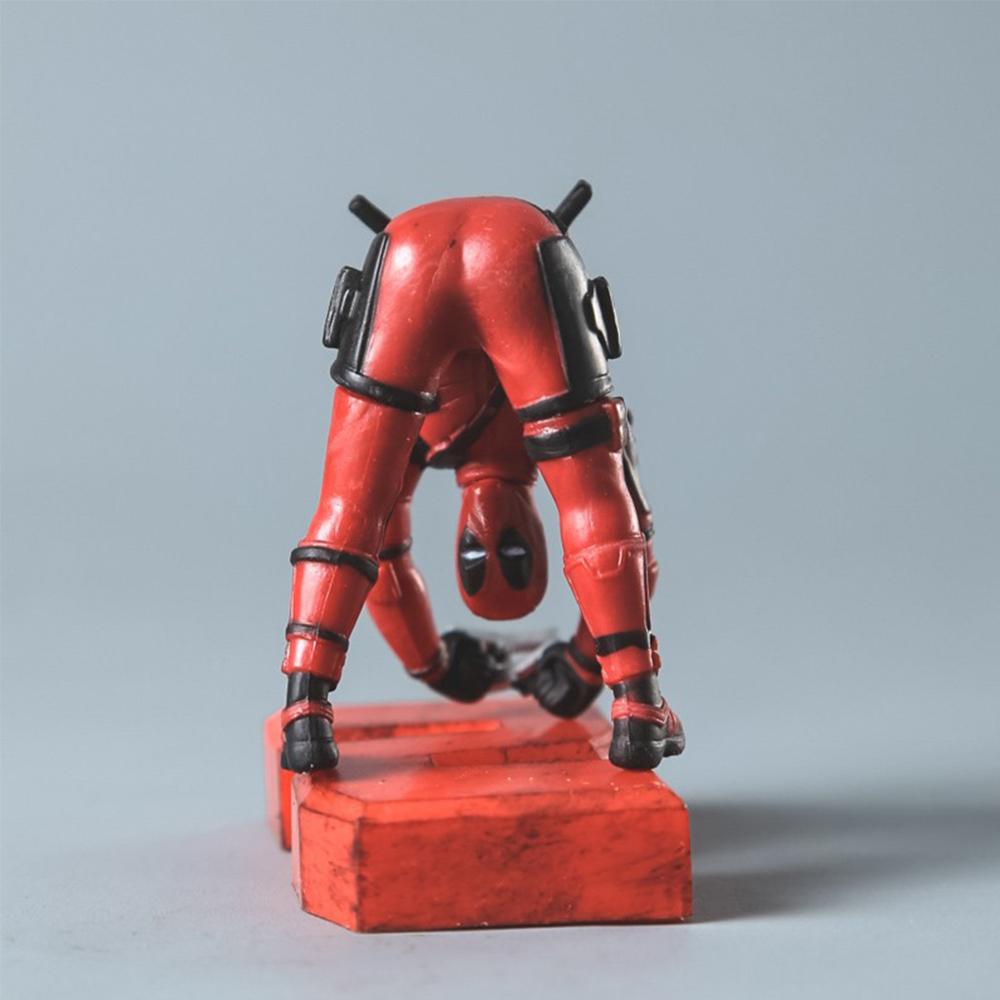Deadpool Klassiker Anime Figuren Modell für Zuhause, Auto, Schreibtisch und Computer Dekoration