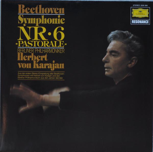 LP Record HERBERT VON KARAJAN BERLINER PHILH  Beethoven Symphony No. 6 Pastoral 2535305 Deutsche Grammo Germany Classical Used