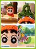 Cute Cartoon Shin-chan Plush Doll with Costume Change - Backpack Pendant Ornament