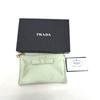 Prada 1M1214 Logo Ribbon Clutch Bag Makeup Pouch Multi-Pouch Cosmetics Pouch