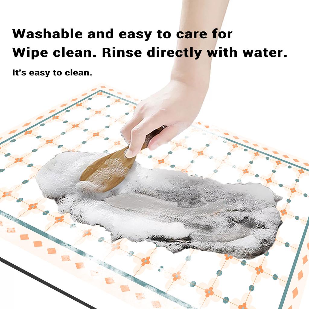 Super Absorbent Kitchen Dish Drying Mats Non-slip Coffee Drain Pad Quick Dry Tableware Kitchen Faucet Placemat Dinnerware