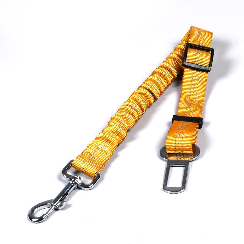 Elastic Car Dog Leash Reflective Car Dogs Leash Adjustable Elasticity Pet Safety Rope for Small Medium Large Dogs Accessories