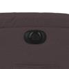 Electric Recliner Dark Brown Fabric