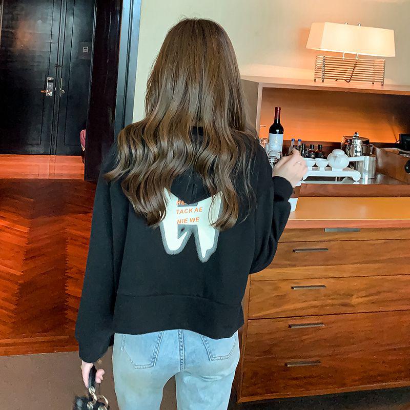 Women's Stylish Hooded Baseball Jacket - Loose Fit, High-End Cardigan for Spring & Autumn 2023