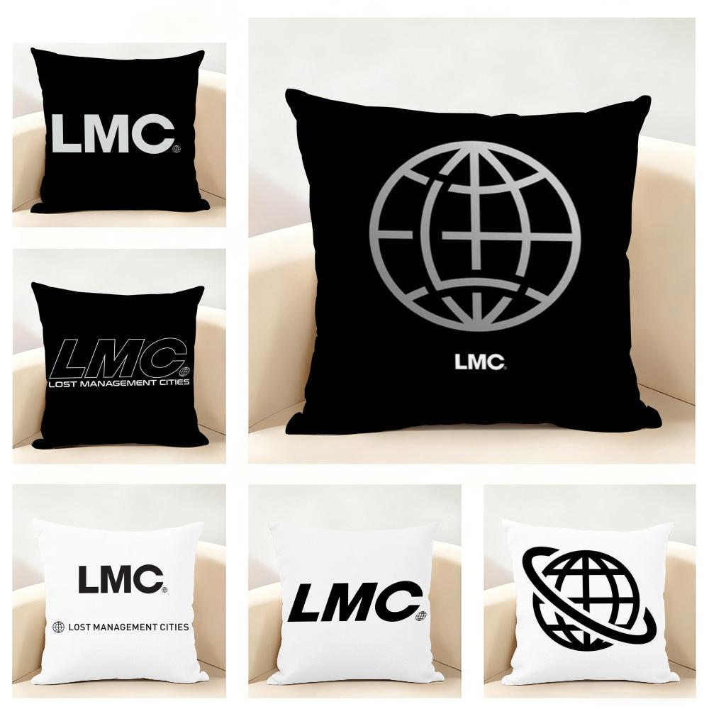 Classic Korea Brand LLMC Cushion Cover Linen Pillowcase Soft for Sofa Bed Home Room Decor