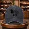 A Black Sheep Printed Baseball Cap a Casual Duckbill Hat Stylish And Adjustable for Outdoor Use Suitable for Travel And Beach