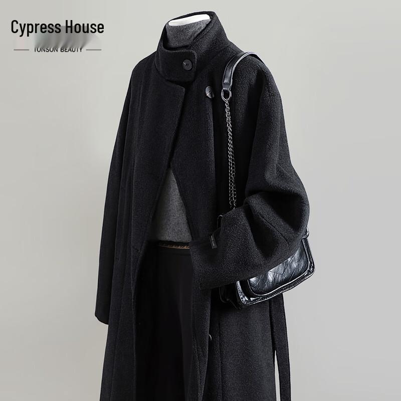 

Sispershe Women s Wool Blend 90% Down Long Coat L