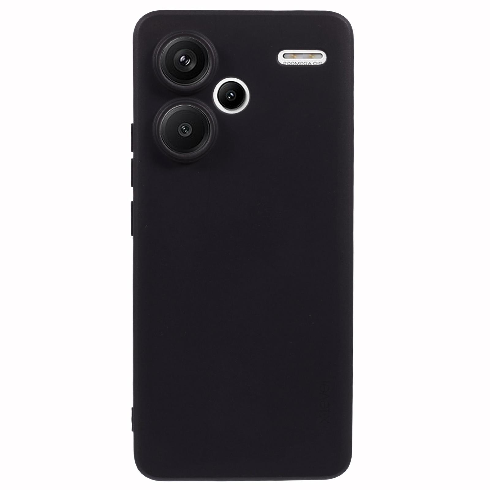 

Guardian Series For Xiaomi Redmi Note 13 Pro+ 5G Phone Case Matte TPU Phone Cover Black