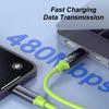 100W USBA Type C to Type C Super Fast Charge Cable 480MB/s Data Transmission For Huawei Xiaomi Samsung Macbook