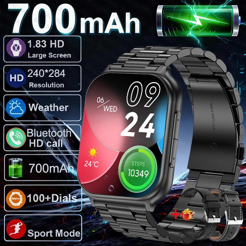 Global version Watch 5 Bluetooth Call GPS Tracking Heart rate Blood oxygen IP68 Waterproof Sport Fitness Smart bracelet Unisex