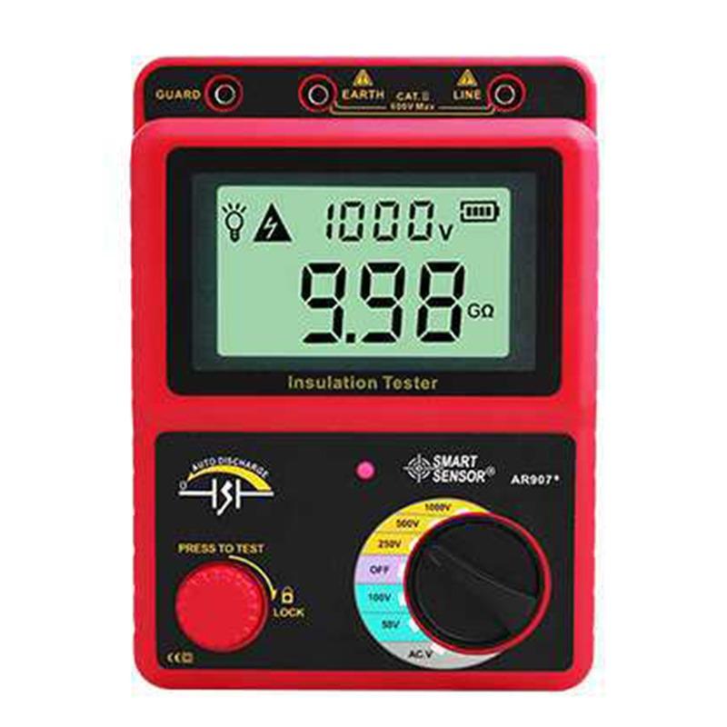 High Precision Resistance Meter Digital Insulation Tester Tools Electrician Voltage Resistance Meter Practical Measuring Tools