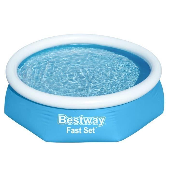 Bestway Piscine Ronde Fast Set 244x61 Cm Bleu 441116