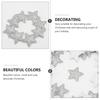 100pcs Christmas Decoration Patch Star Cloth Applique For Diy Clothing Bags Hats Repair Garment Accessories Craft Sewing Tools