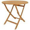 5 Piece Outdoor Dining Set Solid Teak Wood