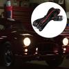 Wire Harness Harness Kit For Led Driving Light Strip Offroad Driving Work Electric 18Awg Waterproof Replacement Lightbar