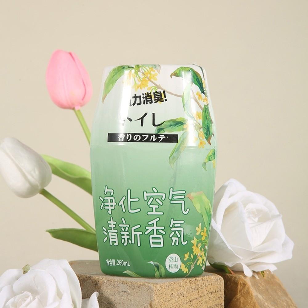 New Powerful Bathroom Air Freshener Long-Lasting Gifts Odor Eliminator Indoor Air Purifying Aroma for Home & Office Osmanthus Flower