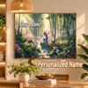 Greninja Custom Name Diamond Painting Personalized 5D Full Drill DIY Diamond Art Home Decor